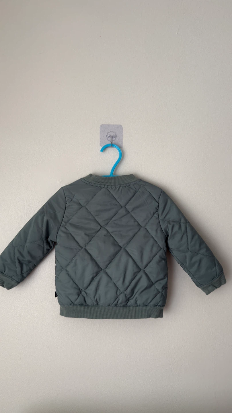 Baby B'gosh Quilted Bomber Jacket 🏈 - photo 2