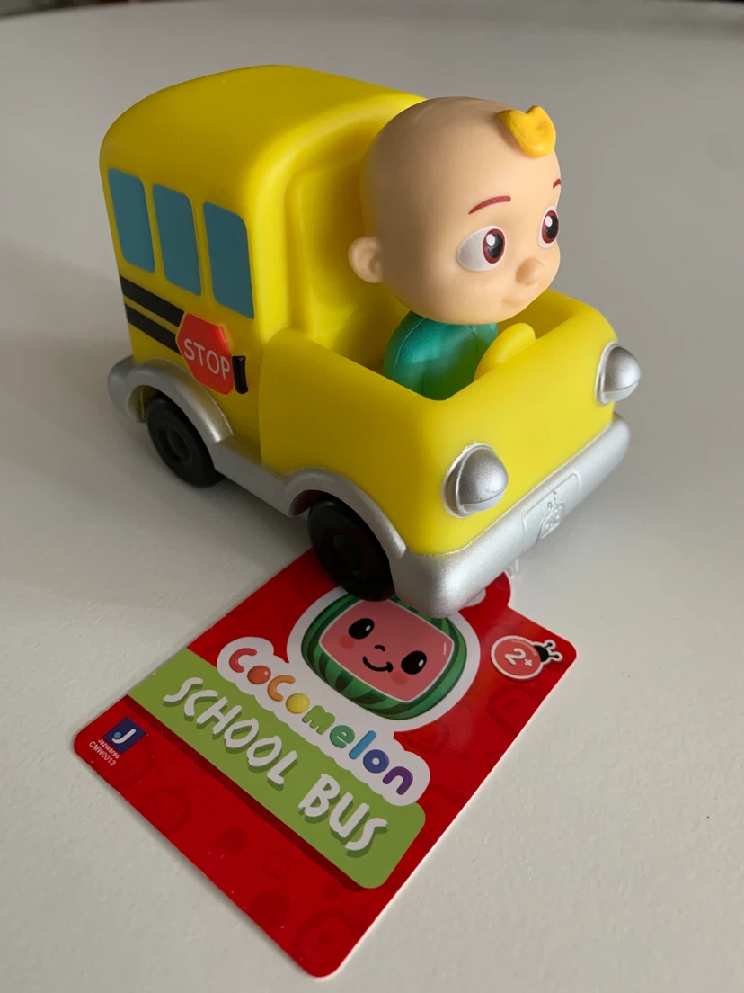 New with tags - JJ Cocomelon School Bus Toy