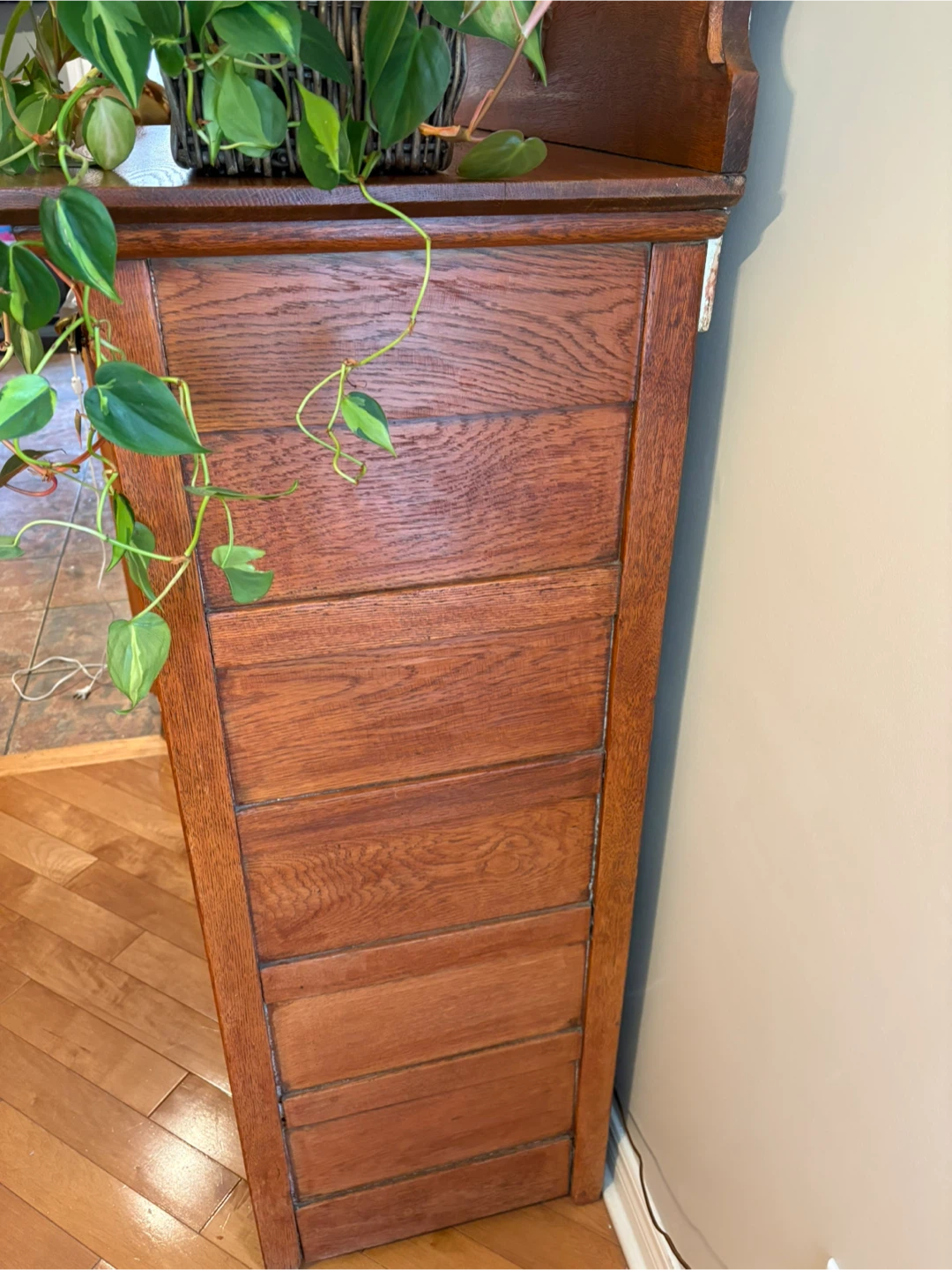 Antique Victorian Oak Dresser Circa 1885-1900 - photo 3