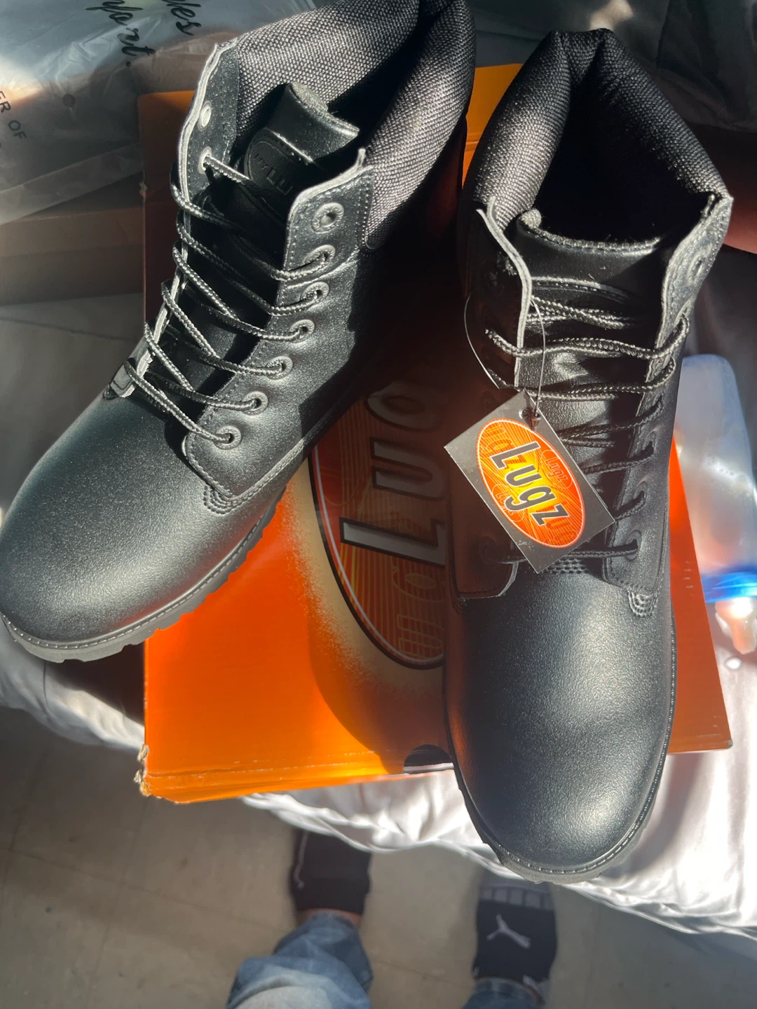Lugz Convoy SP Boots - Black - Size 11