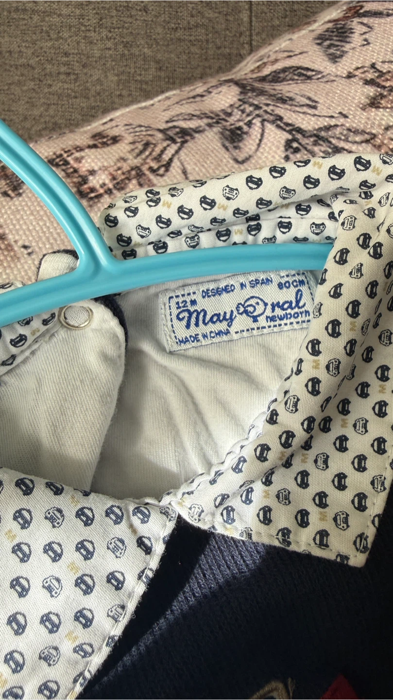 Mayoral Baby Boy Outfit 12M 🏈 - photo 4