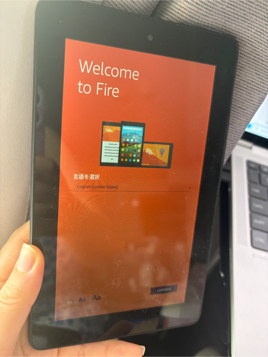 Amazon Fire 7 Tablet. 5th gen