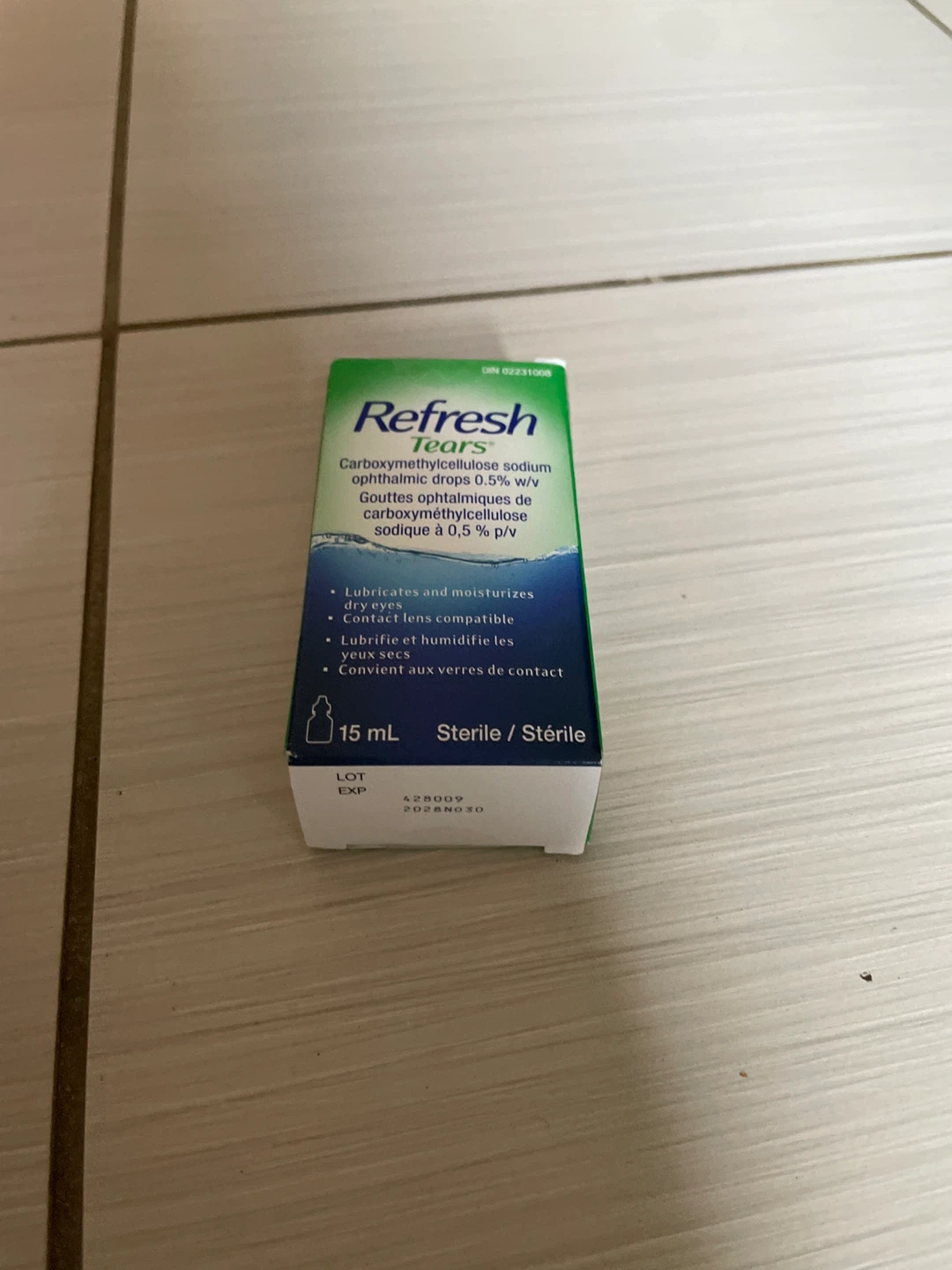 🏈Refresh Tears Lubricant Eye Drops 15 mL