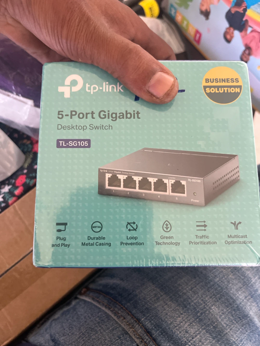 TP-Link 5-Port Gigabit Desktop Switch TL-SG105