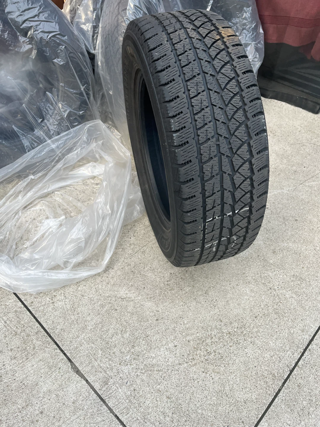 Winter tyres size 235/65/17 and make is winter king