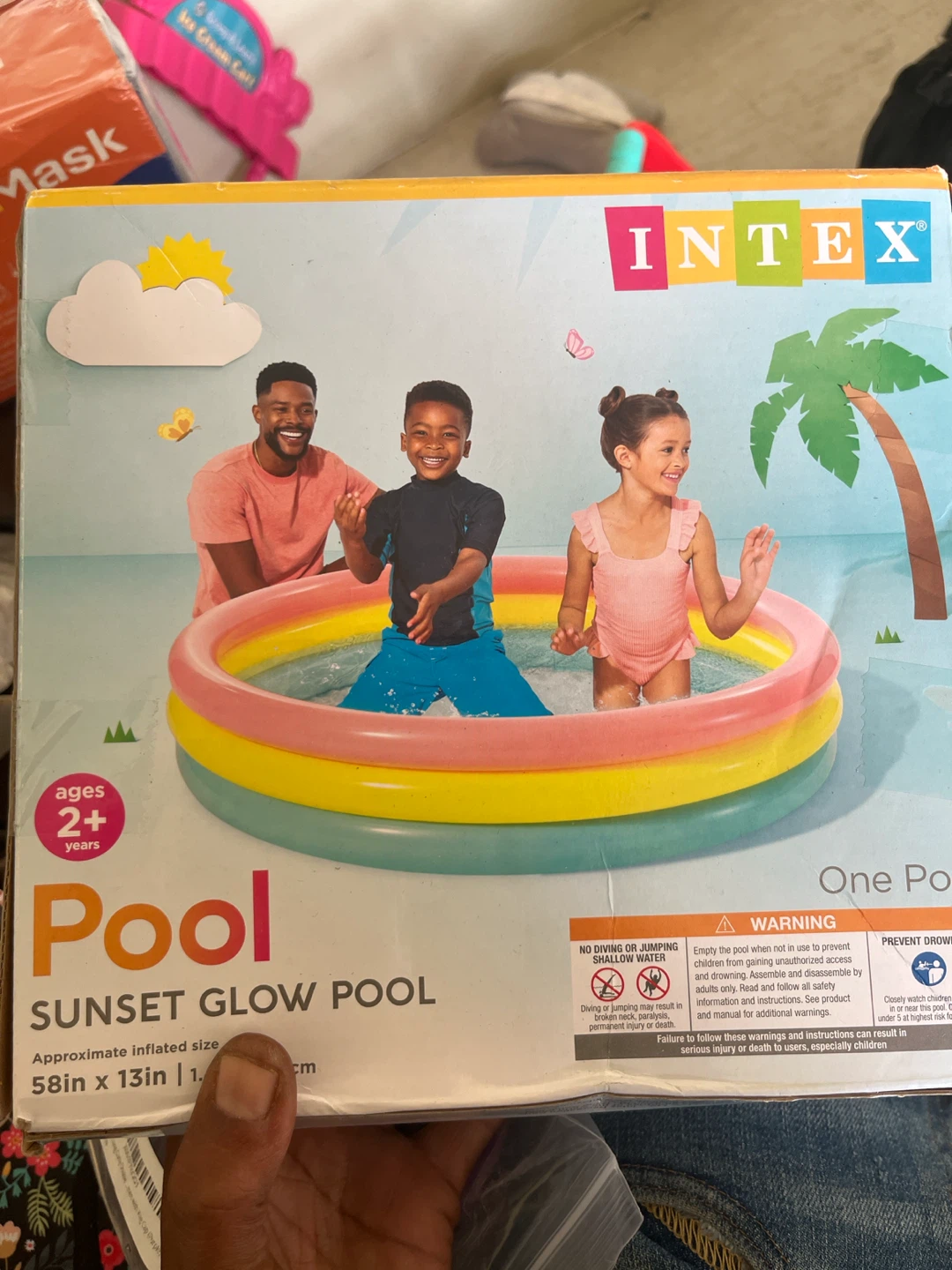 Intex Sunset Glow Pool