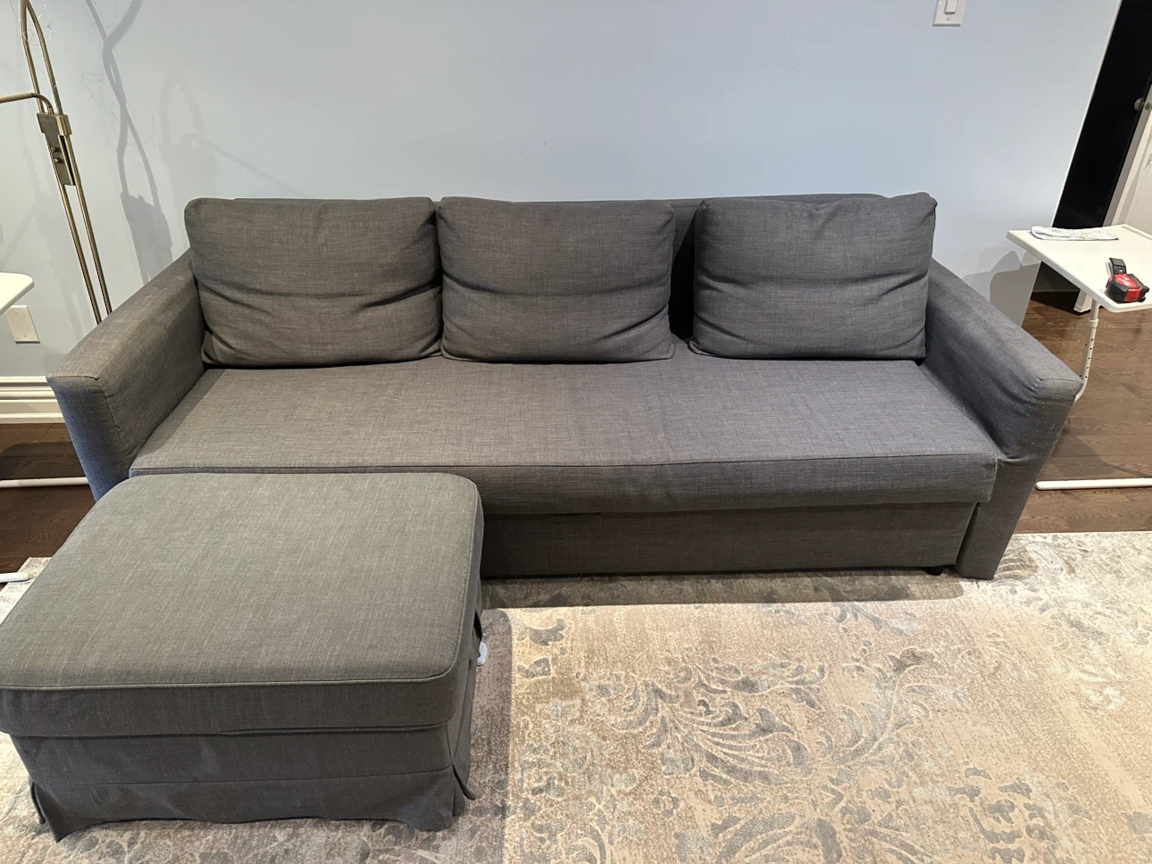 IKEA FRIHETEN sofa-bed with storage