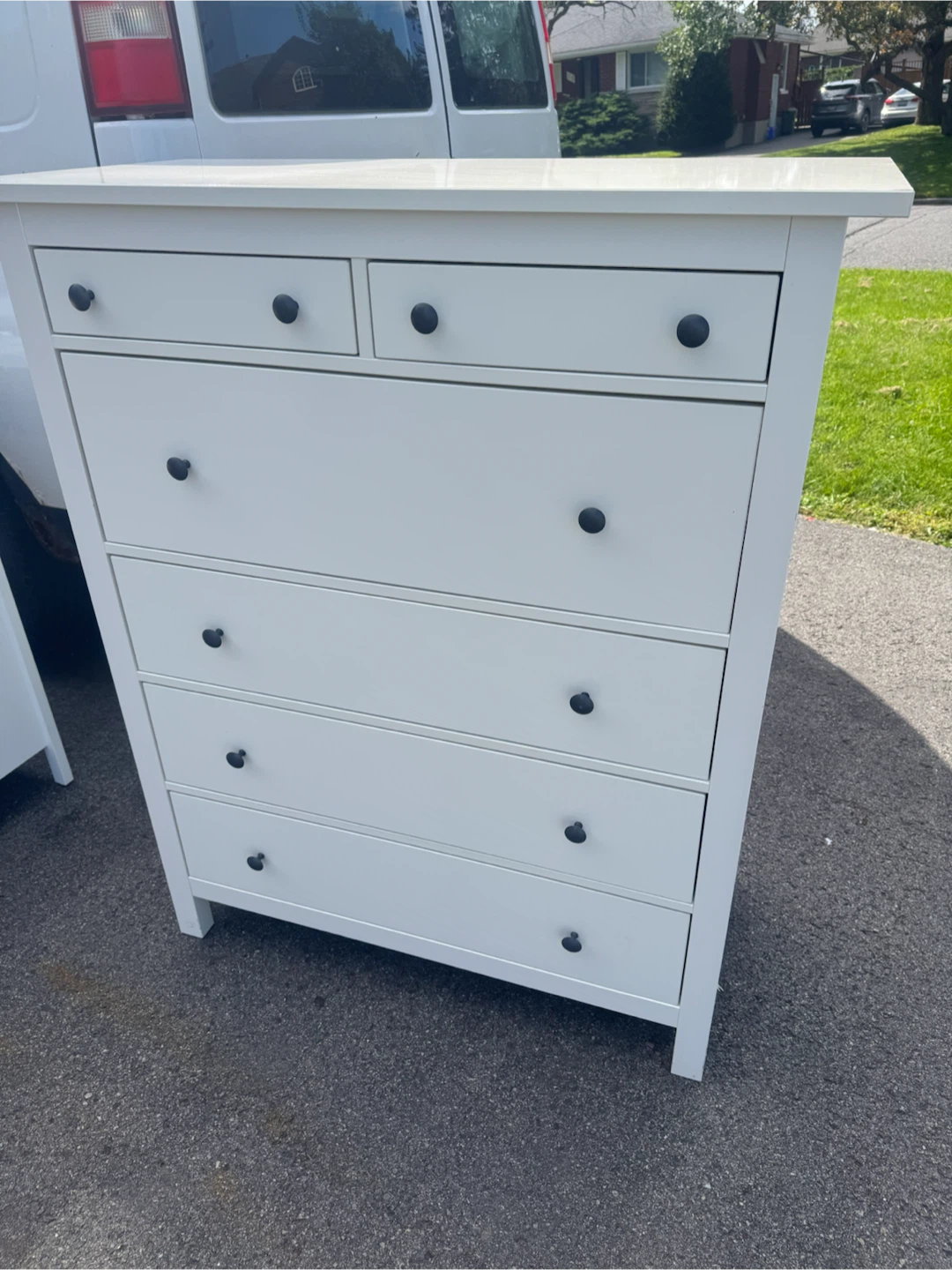 IKEA Hemnes 6-Drawer Dresser White - photo 2
