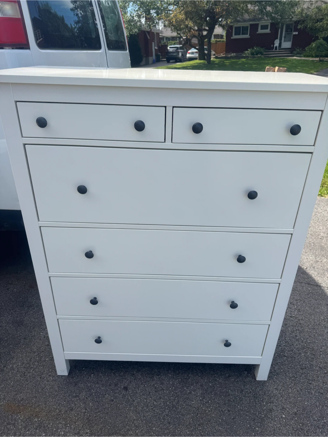 IKEA Hemnes 6-Drawer Dresser White - photo 3