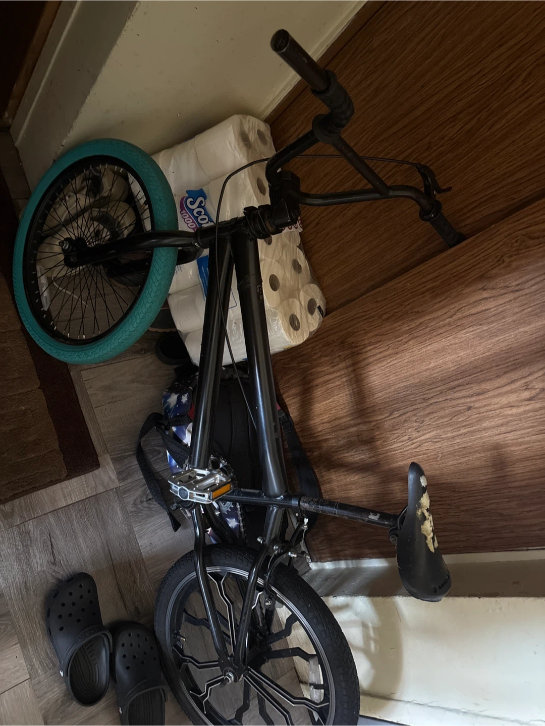 Black BMX Bicycle