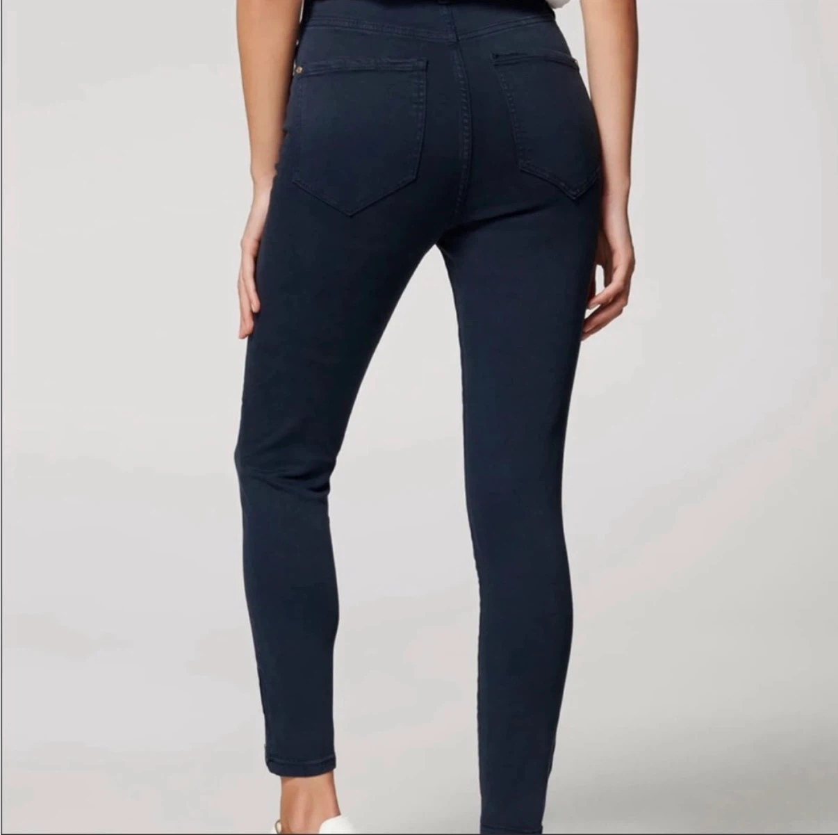 NWT Ever New Olivia High Rise Sculpting Crop Jean - Dark Navy - photo 3