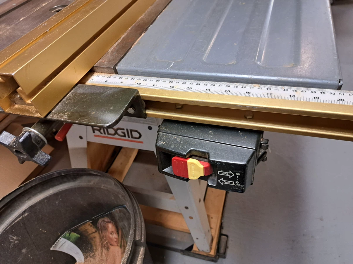Ridgid Table Saw - photo 3