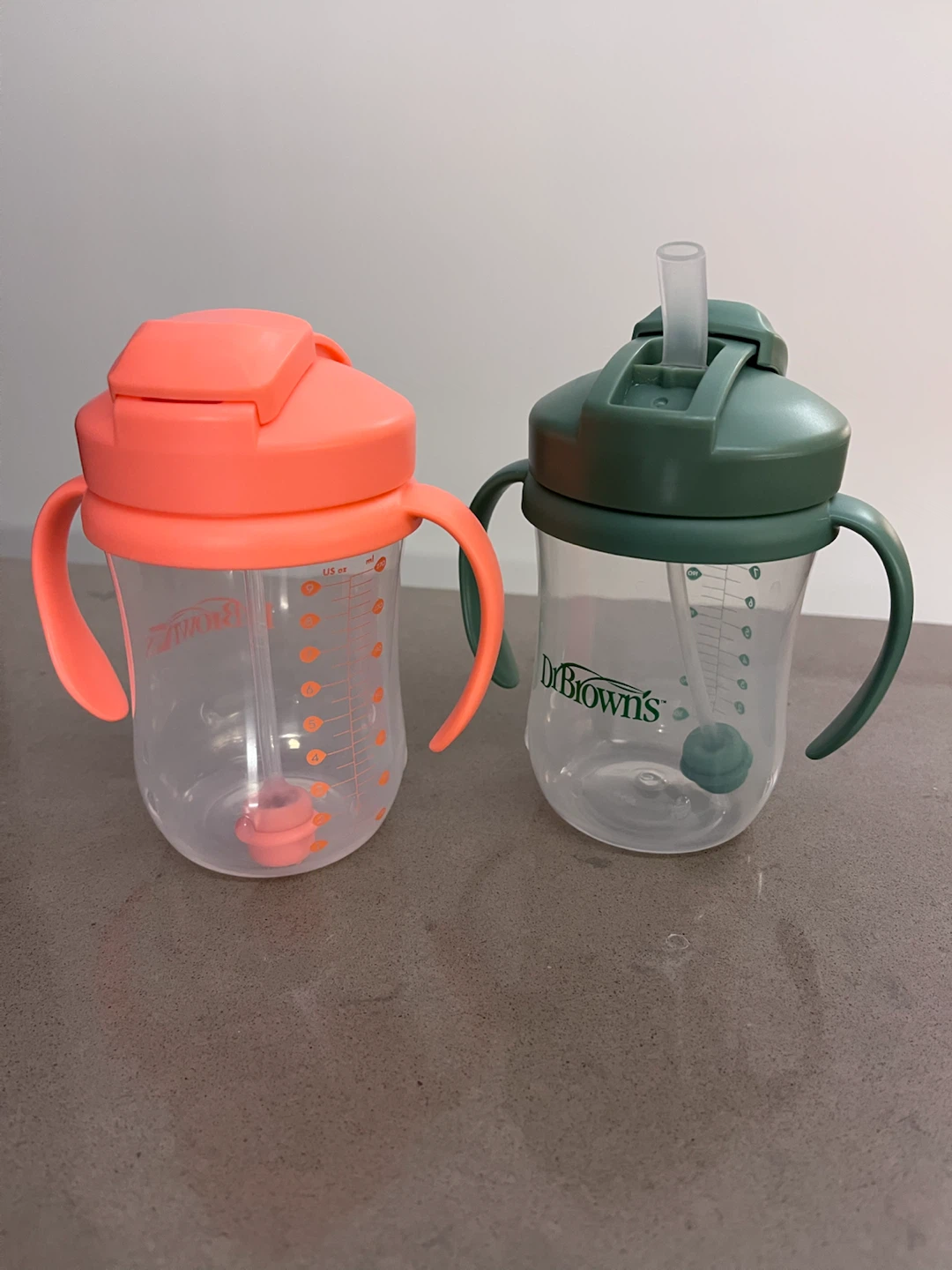 2 Dr. Brown's Milestones Sippy Cups