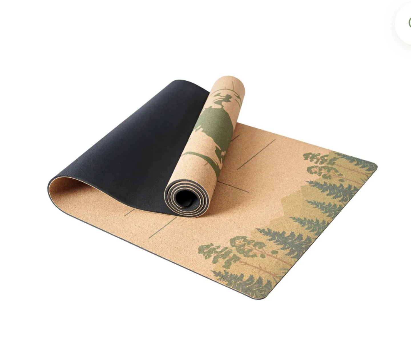 The Satori Concept - XL THE EARTH CORK YOGA MAT - BNIB - photo 2