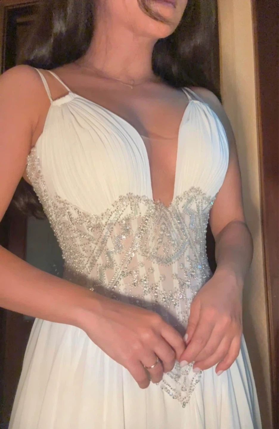 Never Worn Egyptian Custom Bridal/Engagement Corset Dress - photo 2
