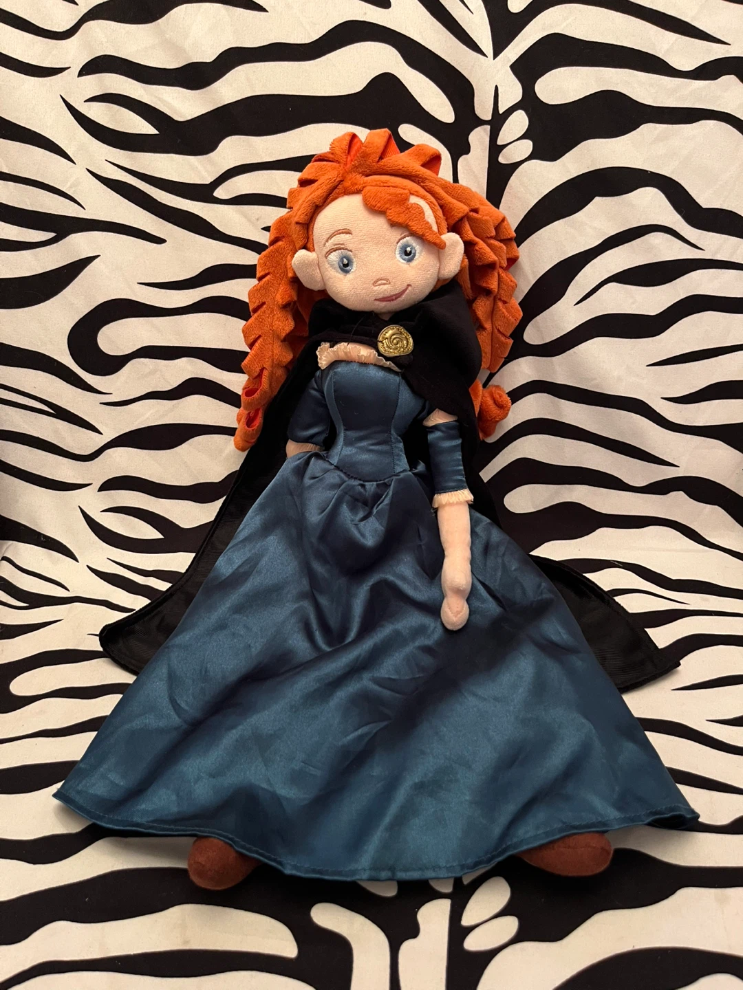 👑 Disney Store Princess Merida Plush Doll Disney Brave Movie 👑