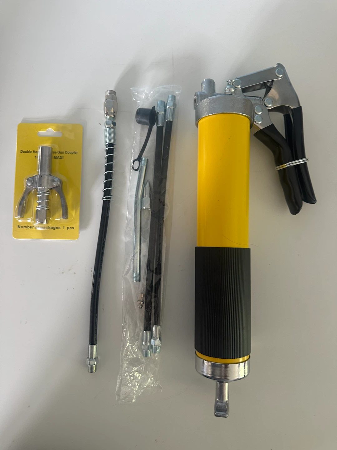 Manual Grease Gun with Accessories