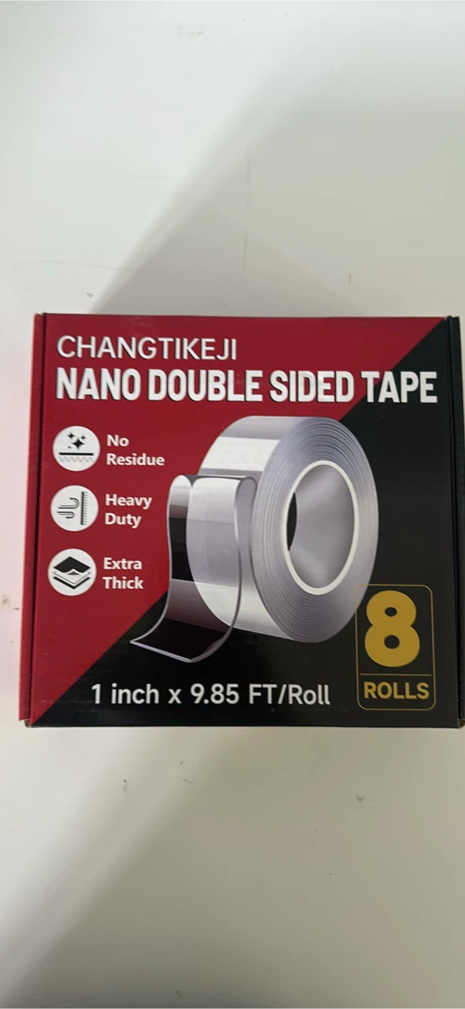 CHANGTIKEJI Nano Double Sided Tape - 8 Rolls