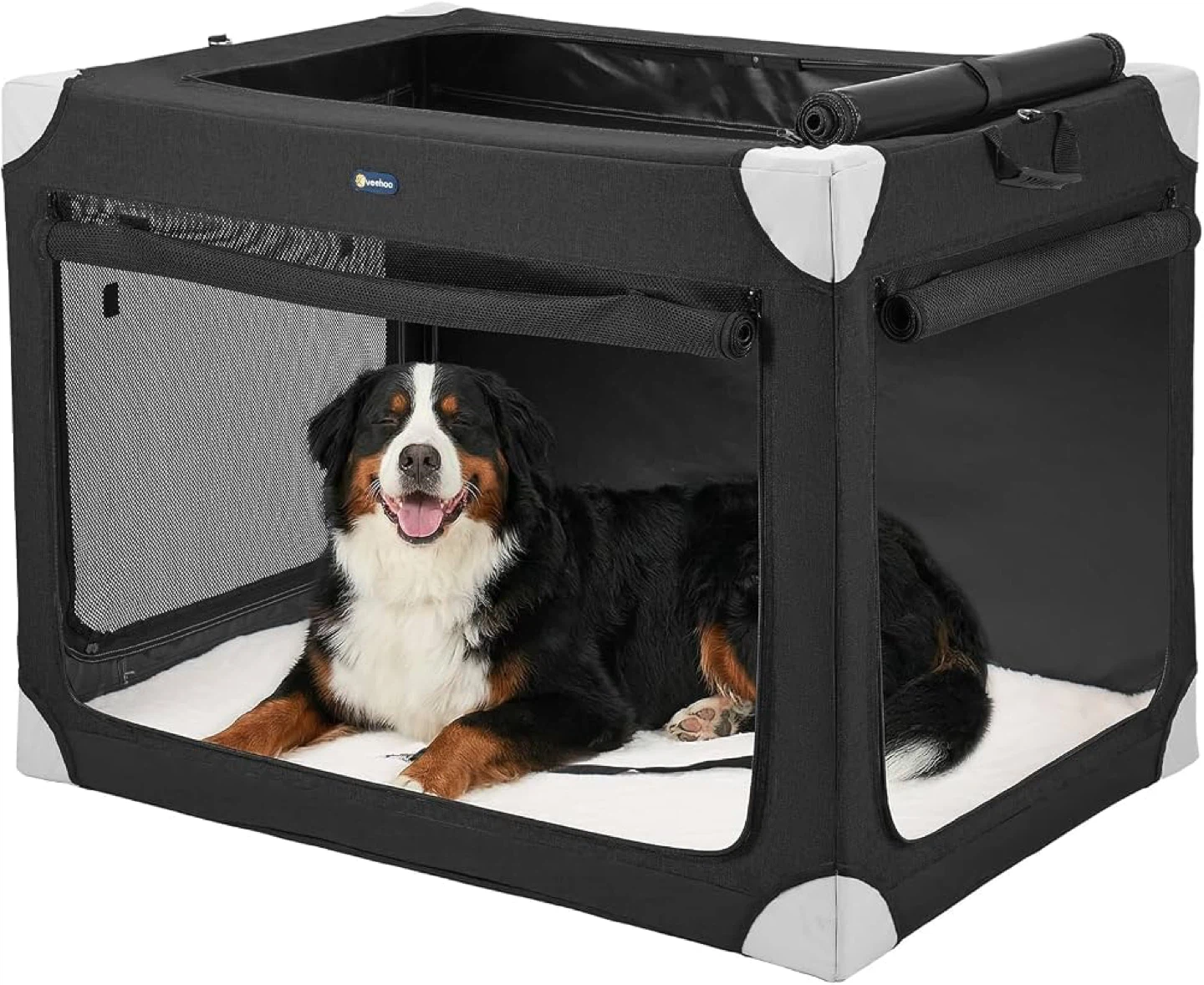 Veehoo Collapsible 42” Large Dog Crate - Brand new