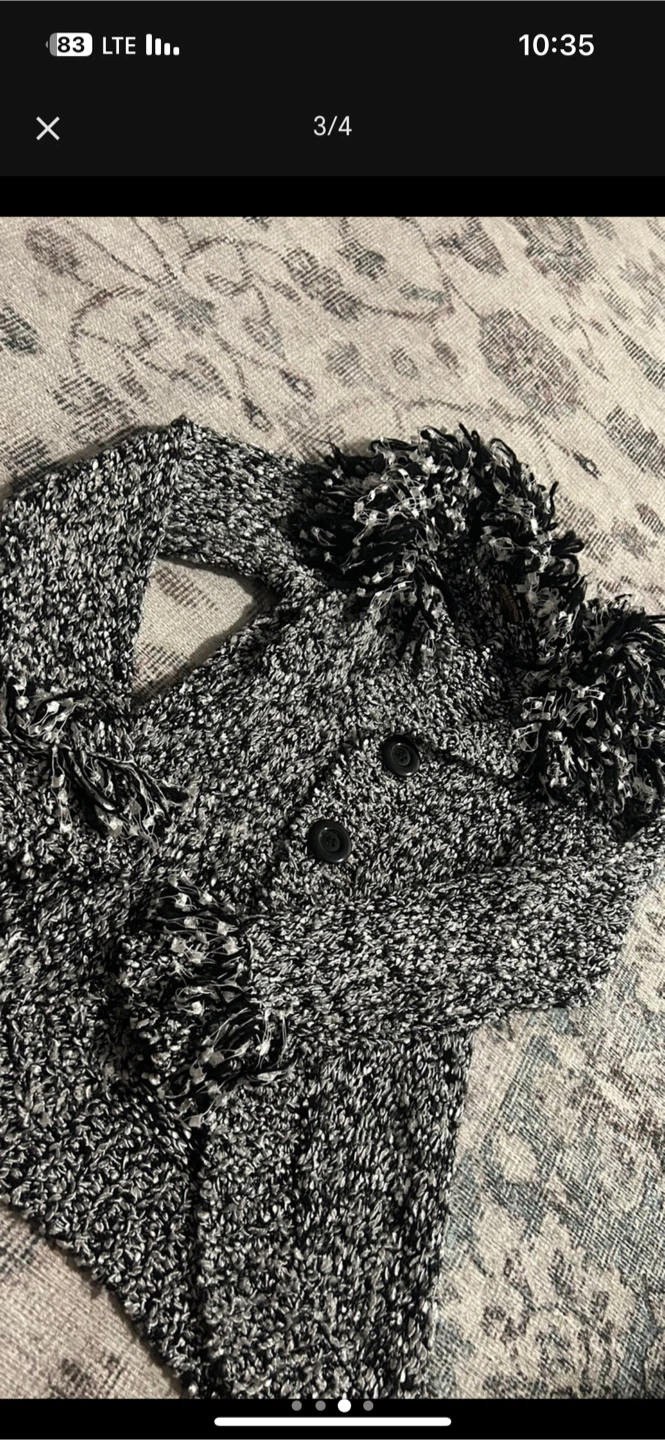 John Fashion Black & White Knit - photo 2