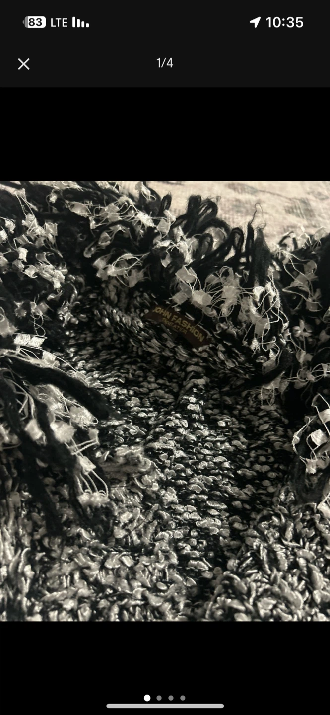 John Fashion Black & White Knit - photo 4