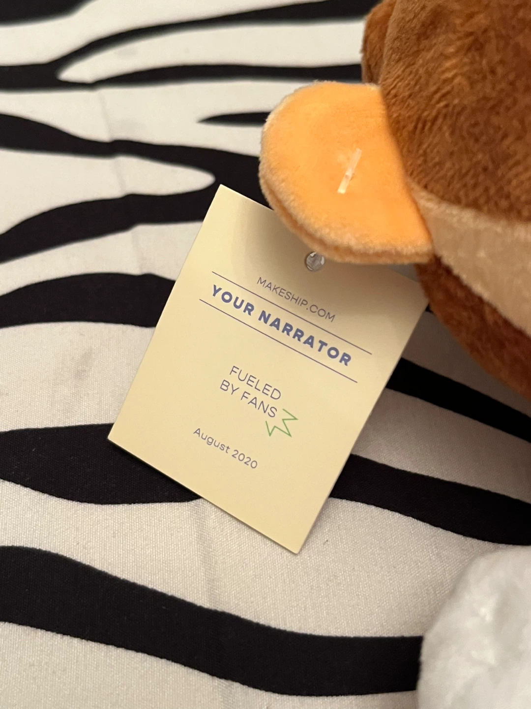 💙 Limited-edition Your Narrator Plush created by Makeship 💙 - photo 4