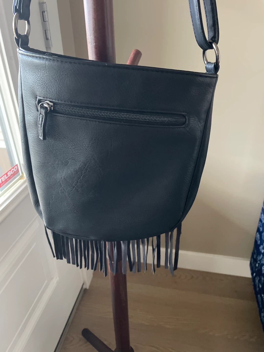 Black Ricky's Fringe Crossbody Bag - photo 2