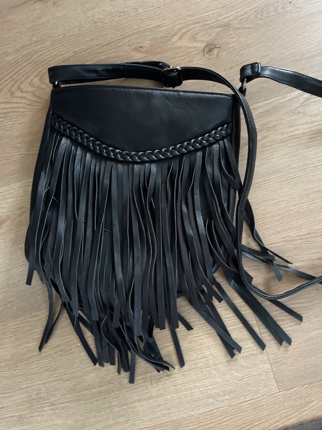 Black Ricky's Fringe Crossbody Bag - photo 3