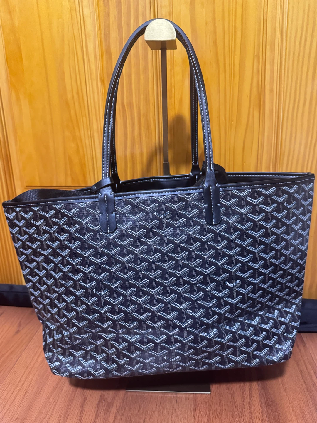 Goyard Saint Louis Tote Bag Black