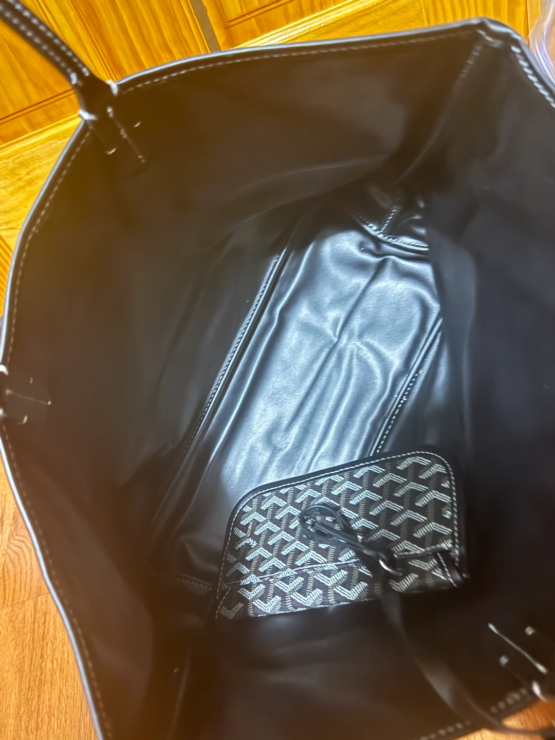 Goyard Saint Louis Tote Bag Black - photo 2