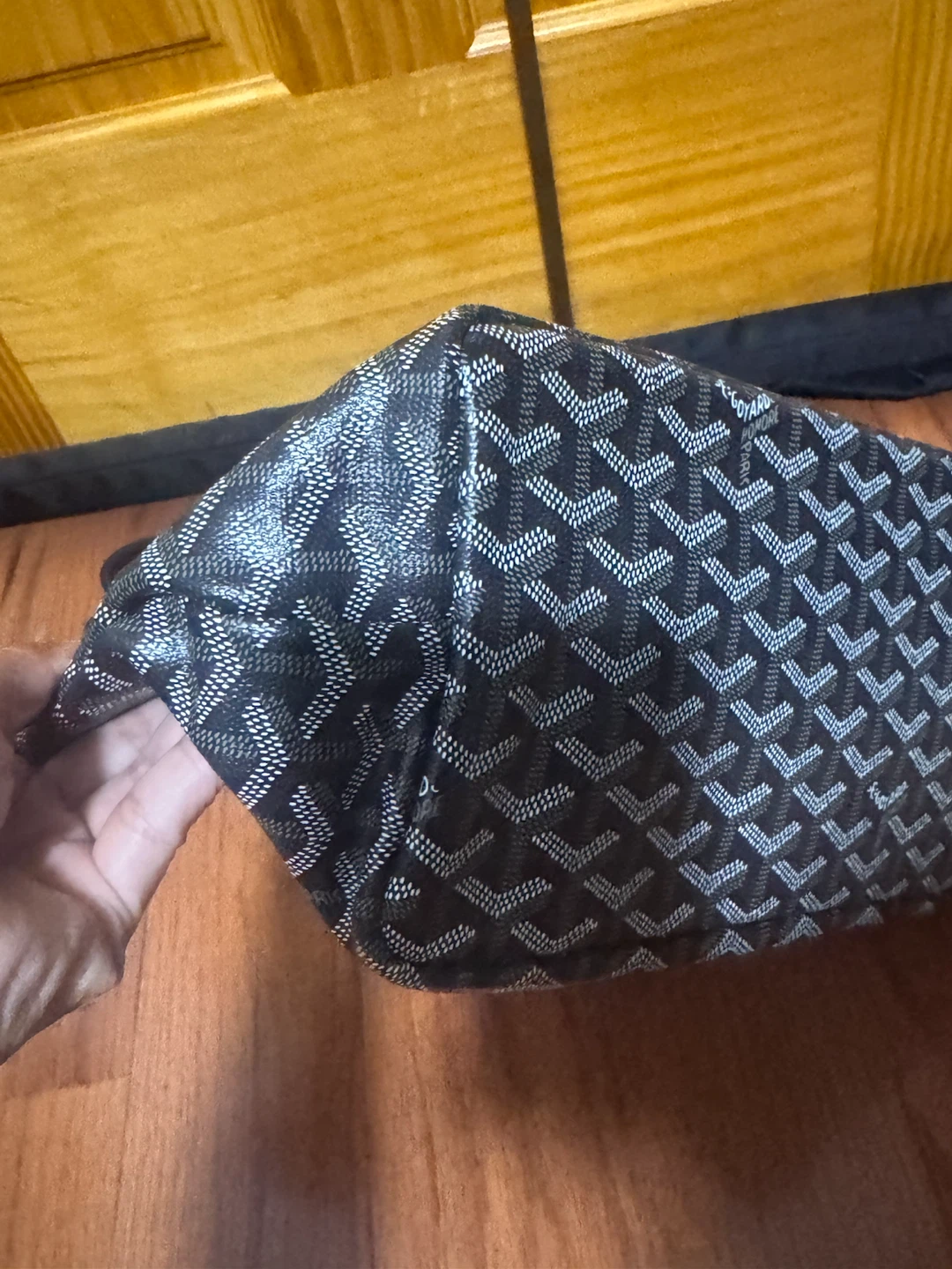 Goyard Saint Louis Tote Bag Black - photo 5