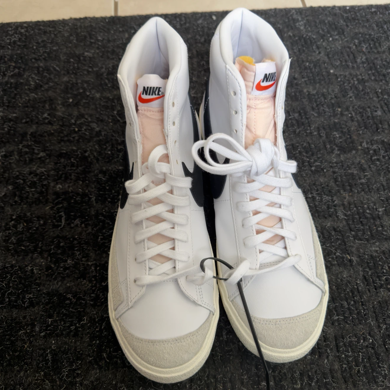 Nike Blazer Mid 77 Vintage White Black - photo 3