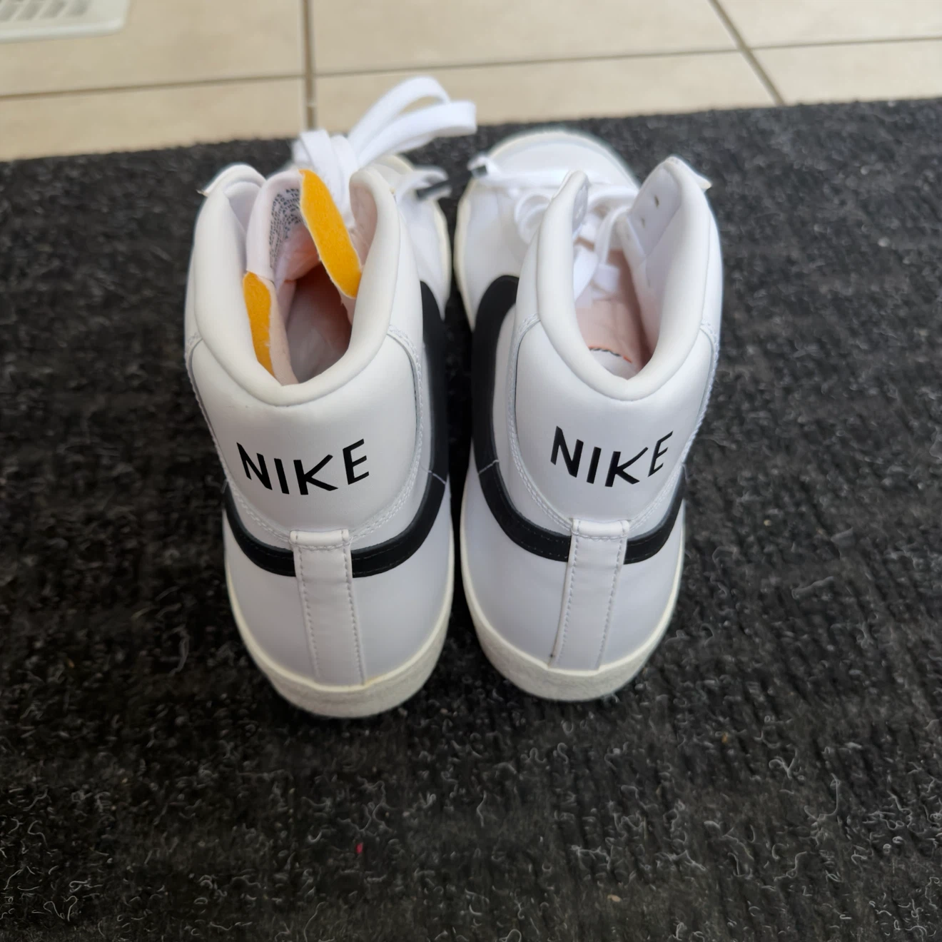 Nike Blazer Mid 77 Vintage White Black - photo 5