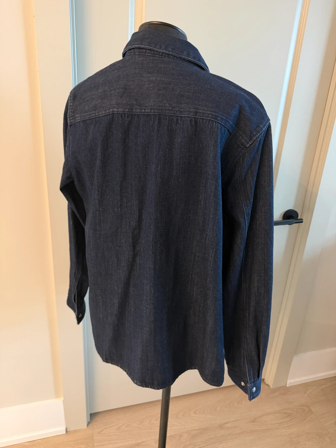 H&M Denim Harrington Jacket - Size L - photo 2