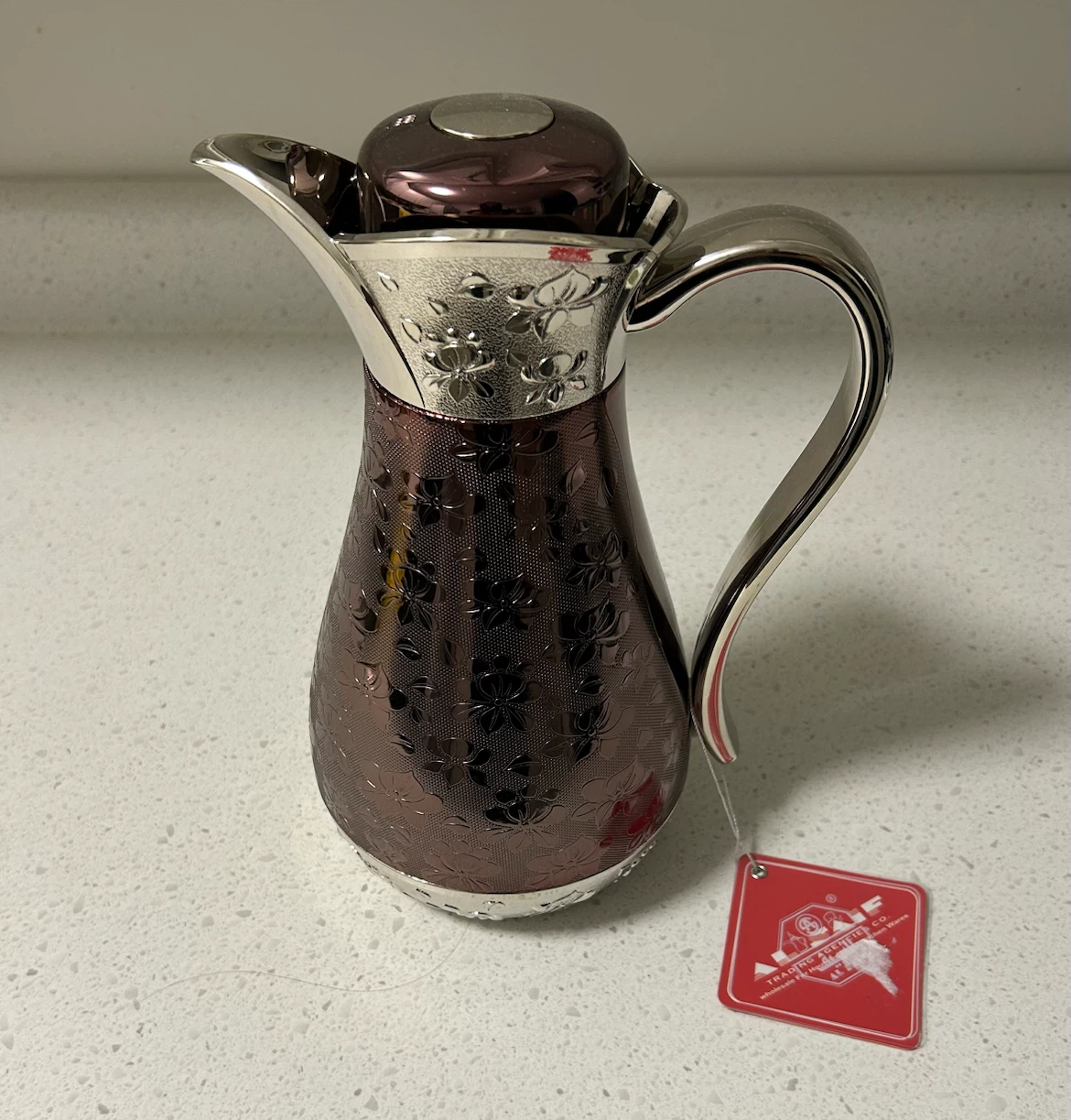Decorative Vacuum Carafe for Coffee and Tea