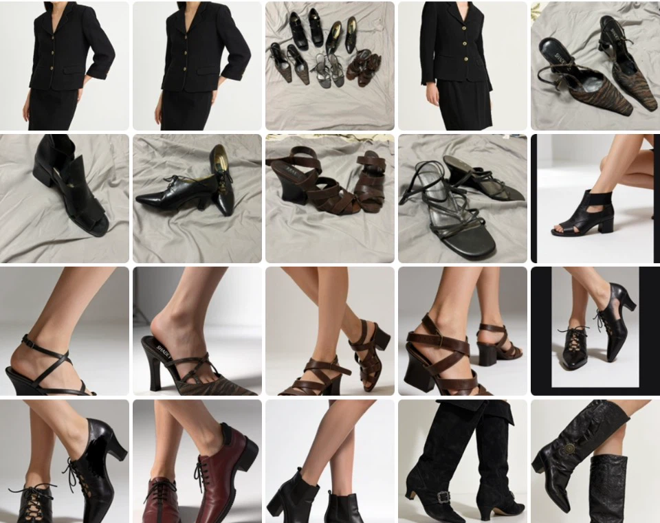 Assorted Women's Footwear and Clothing