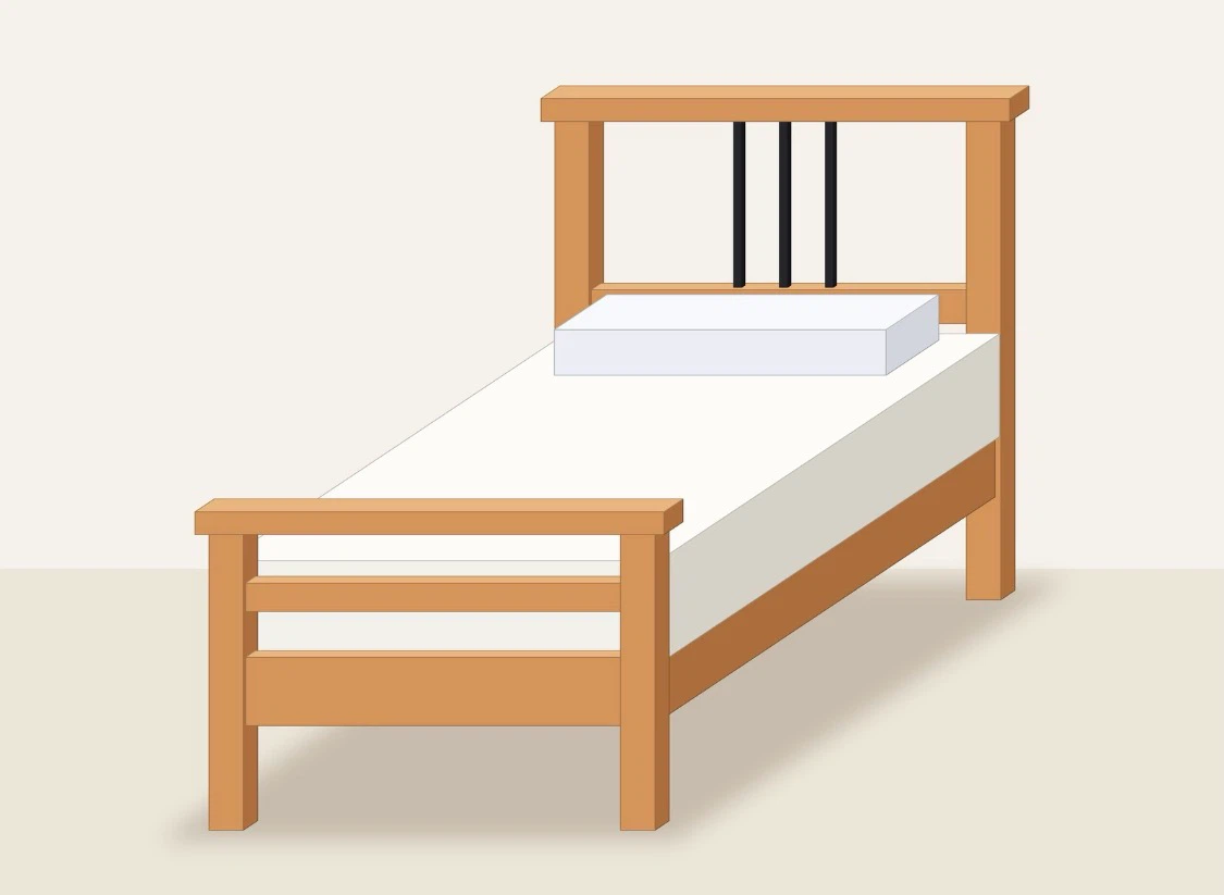Two single beds that could form a king bed - photo 2