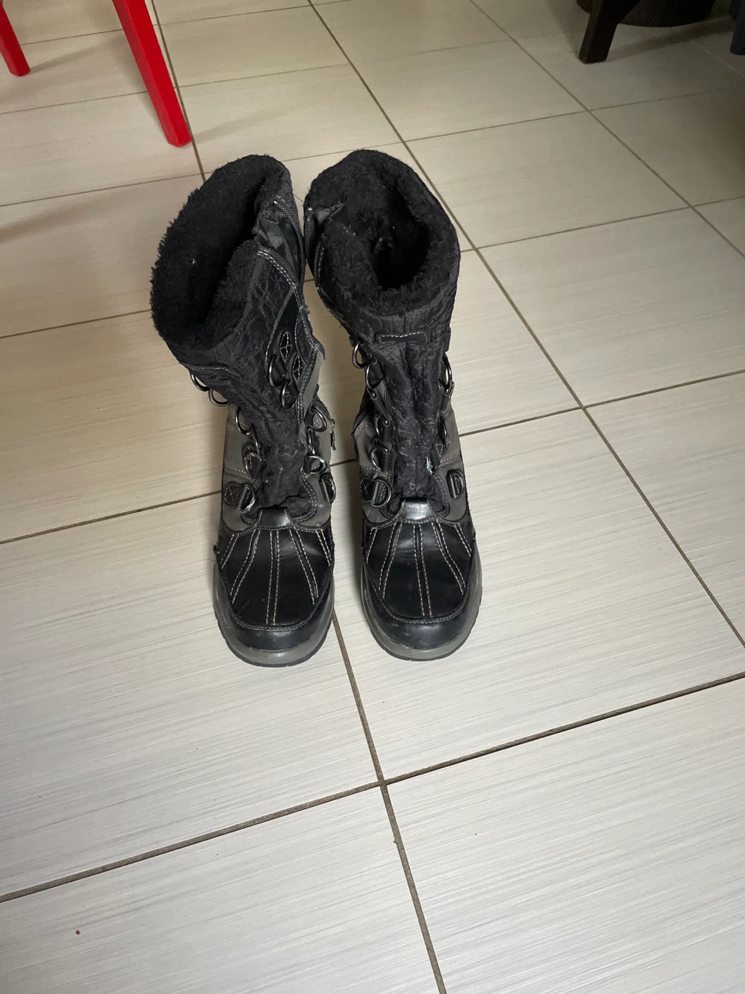 🏈Black winter boots