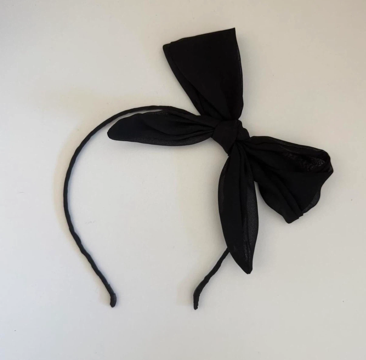 🏈Balletcore Black Bow Headband
