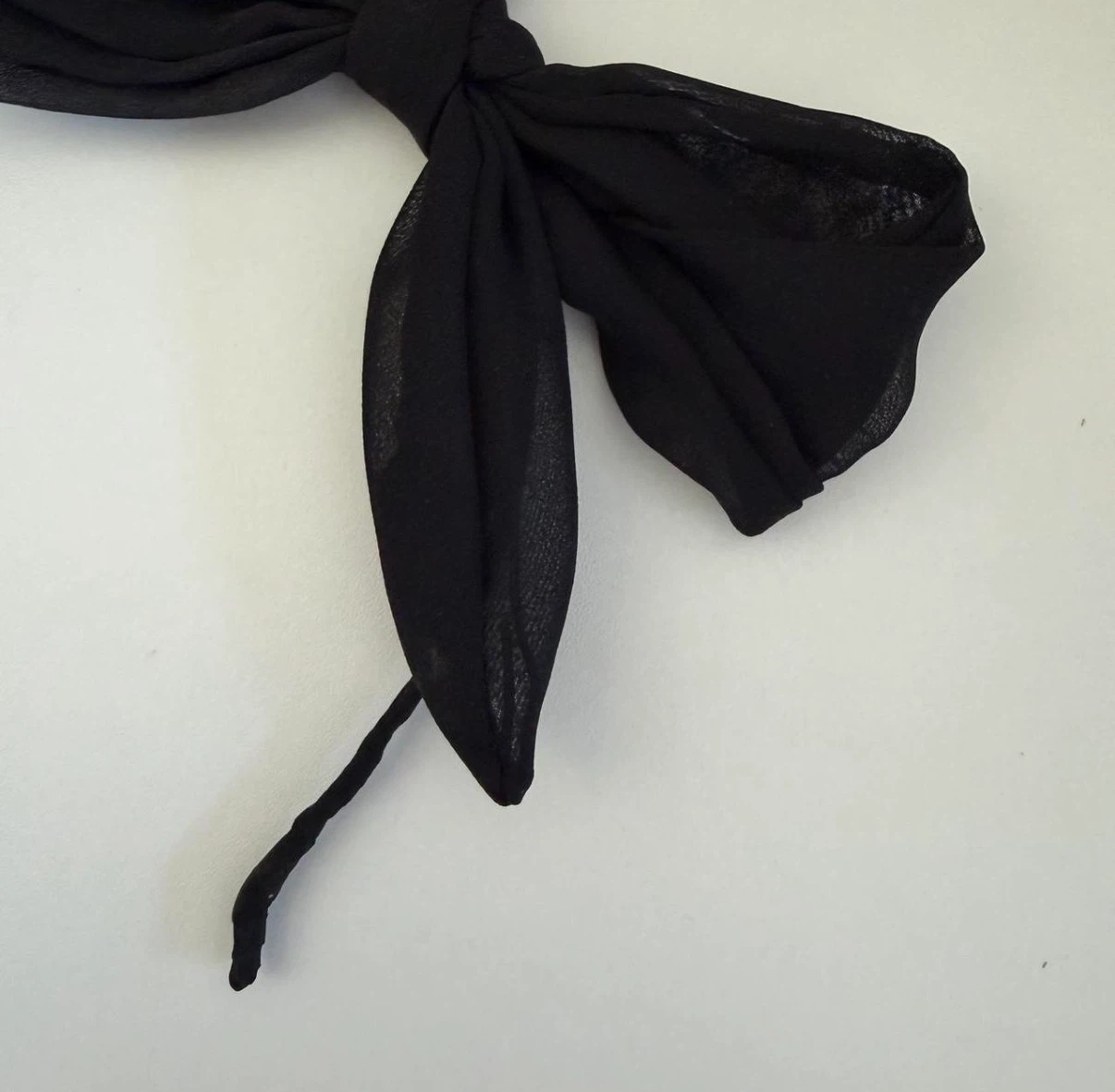 🏈Balletcore Black Bow Headband - photo 4
