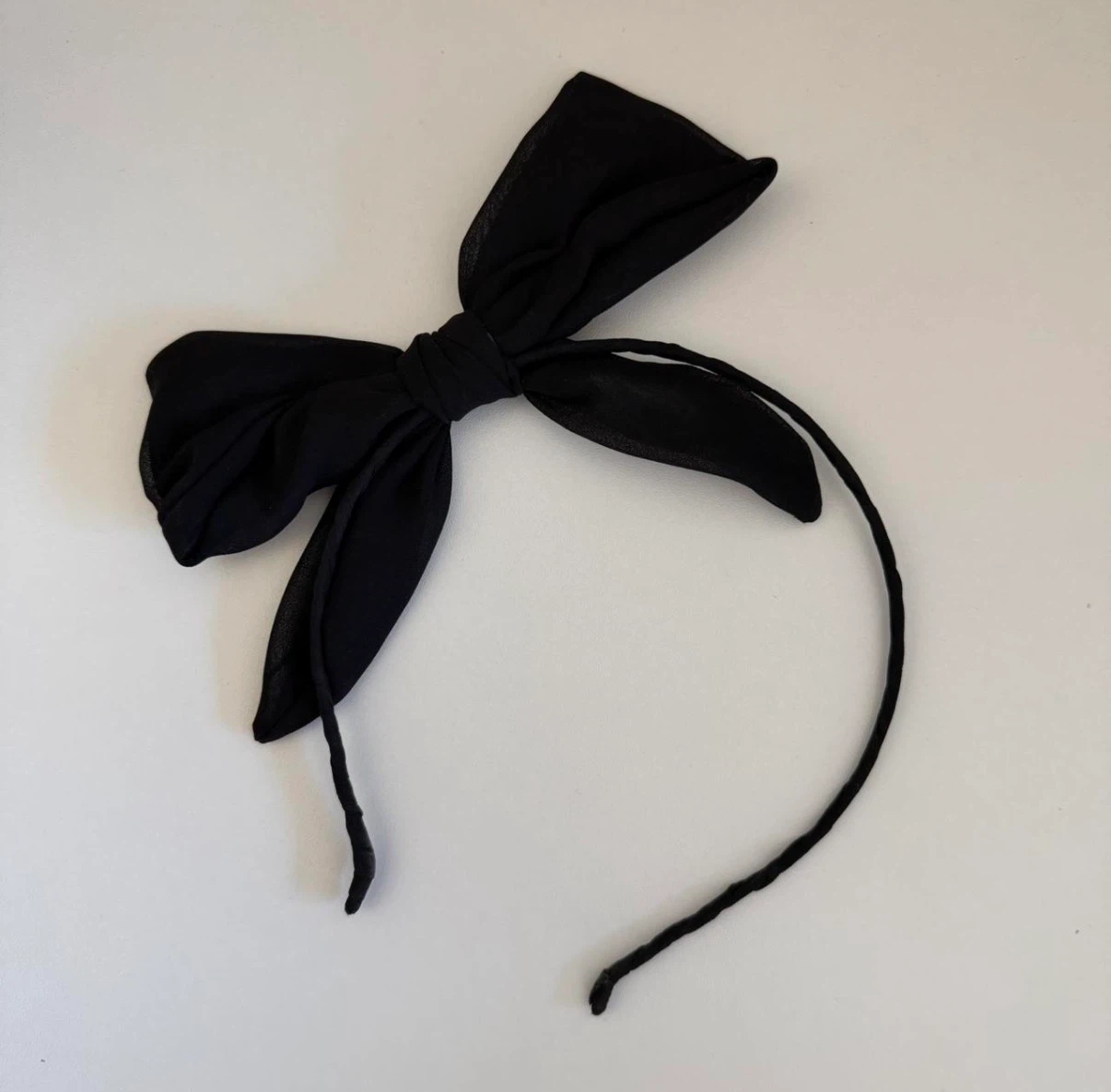 🏈Balletcore Black Bow Headband - photo 5