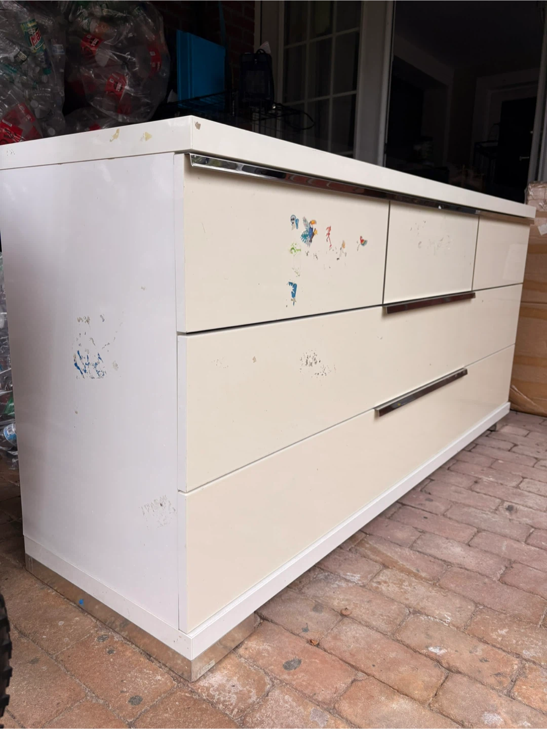 Modern Italian made 6-Drawer very Heavy Dresser - photo 5