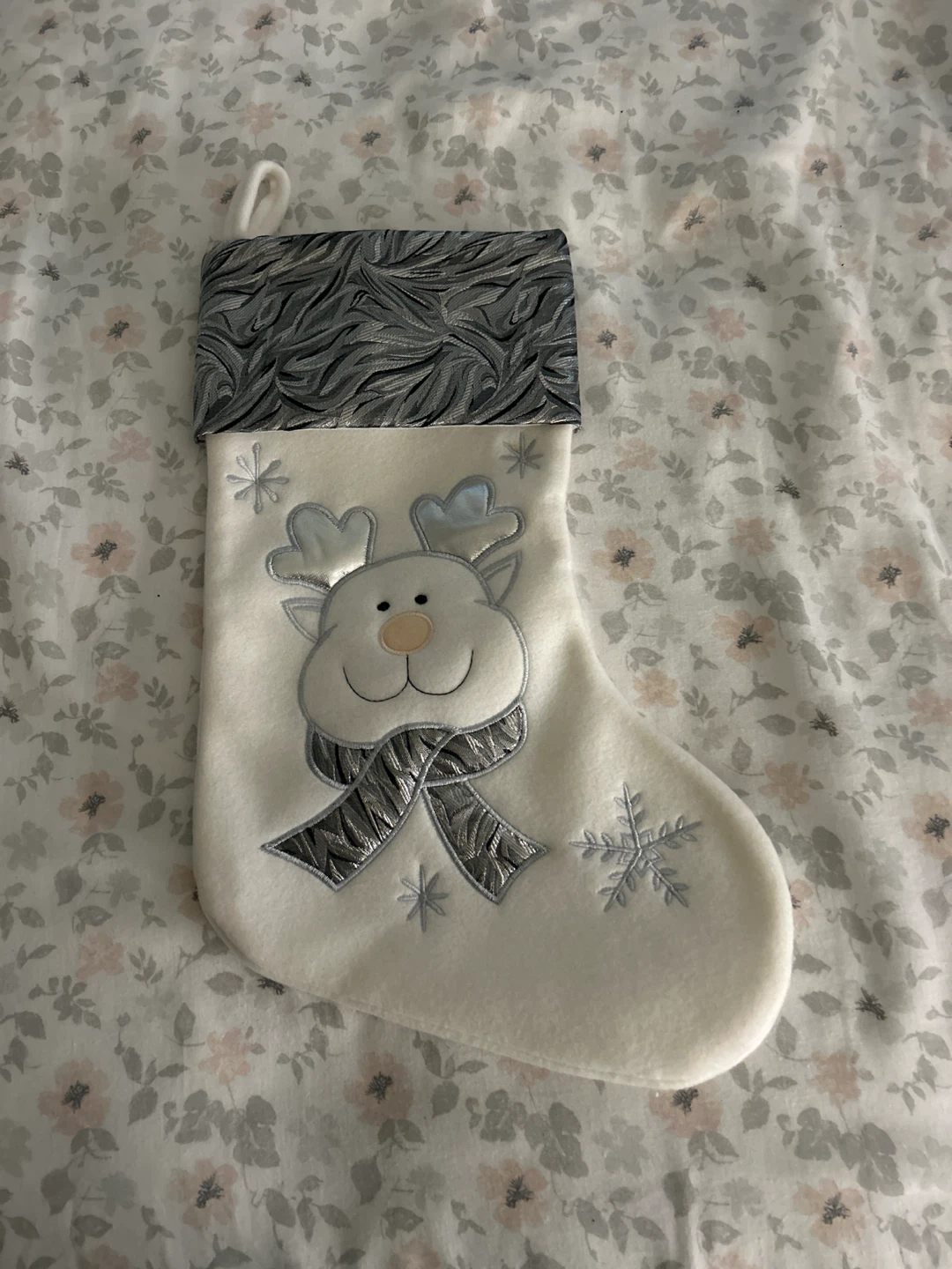 Christmas Reindeer Stocking  🏈