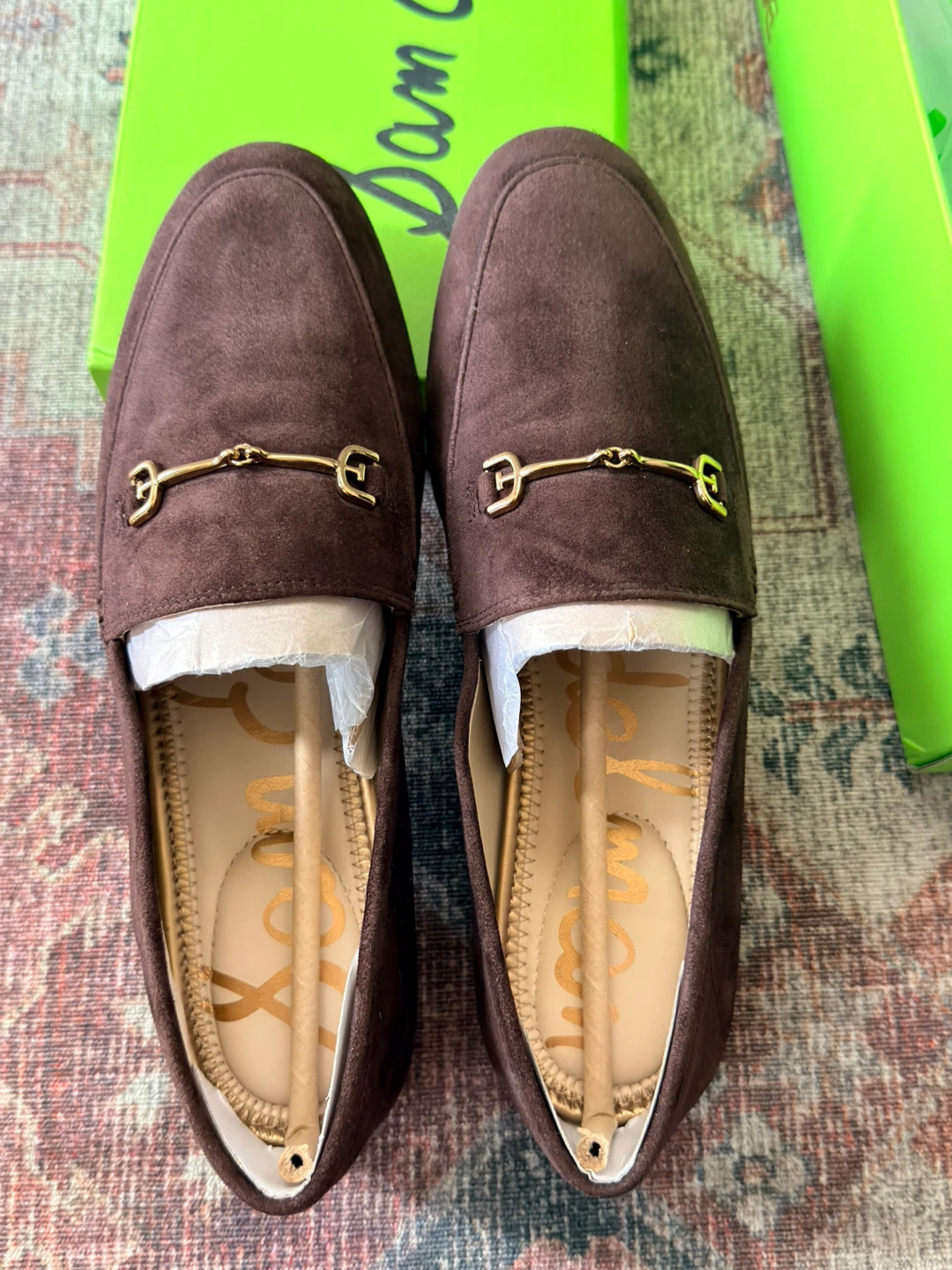 Sam Edelman Brown Suede Loafers - photo 3