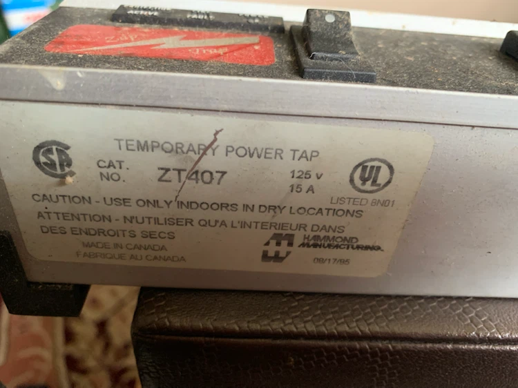 Hammond Manufacturing Zap Trap Power Bar - photo 3