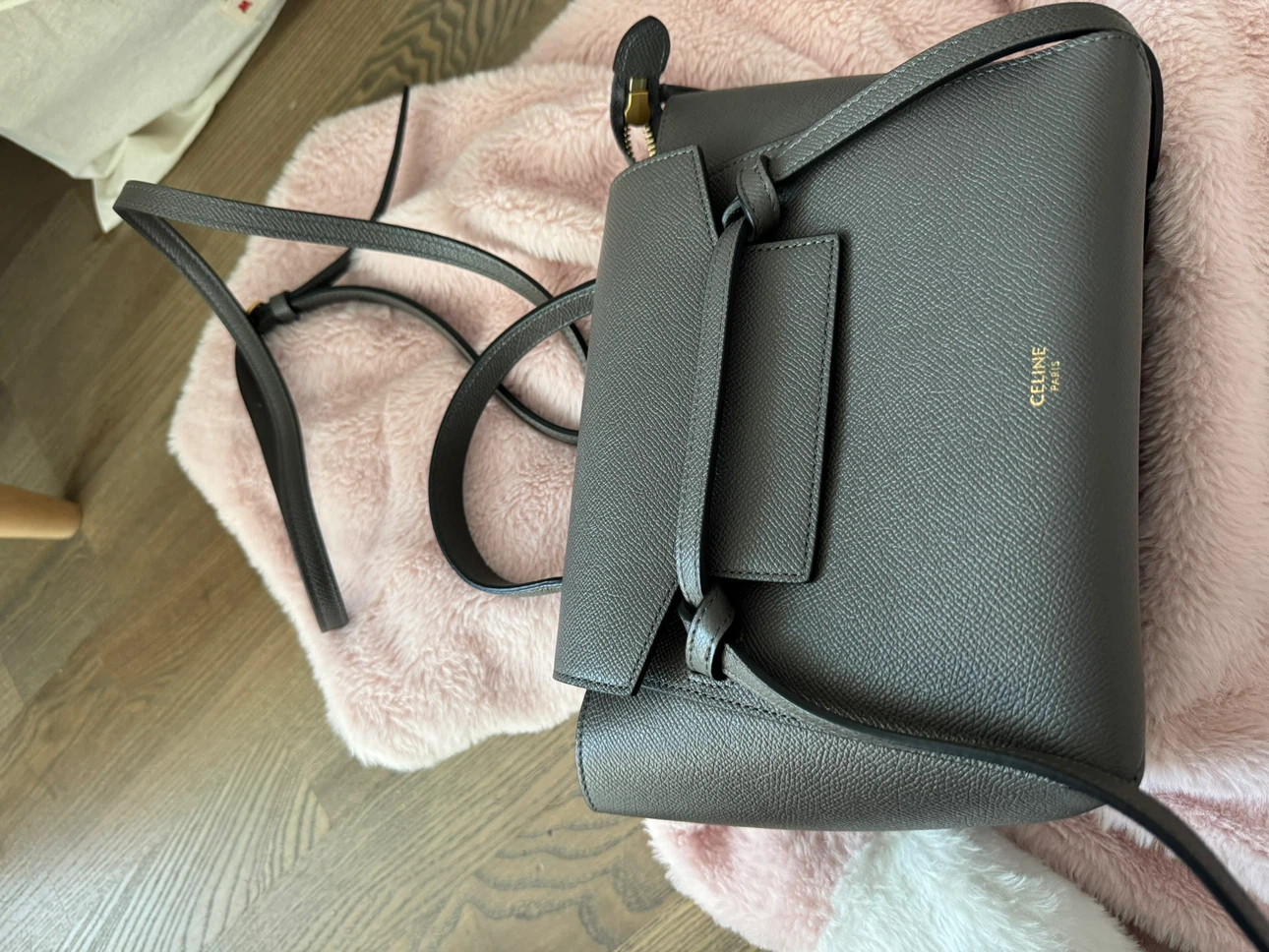 Authentic Celine Belt Bag - Grey - photo 2