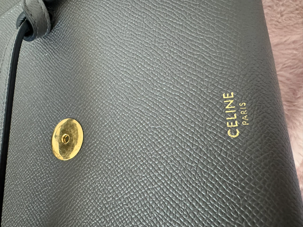 Authentic Celine Belt Bag - Grey - photo 5