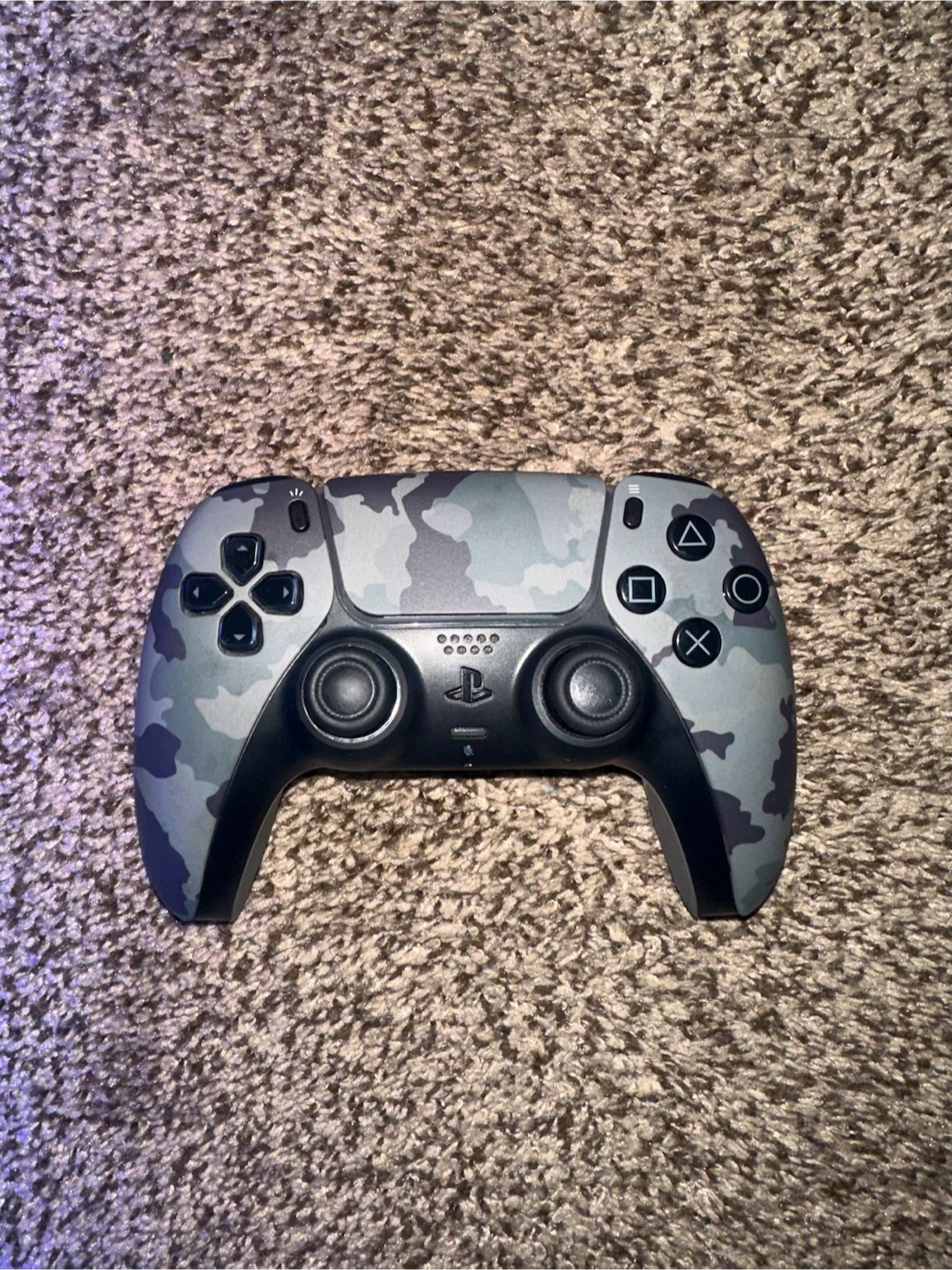 Brand New Gray Camoflauge PlayStation 5 Controller