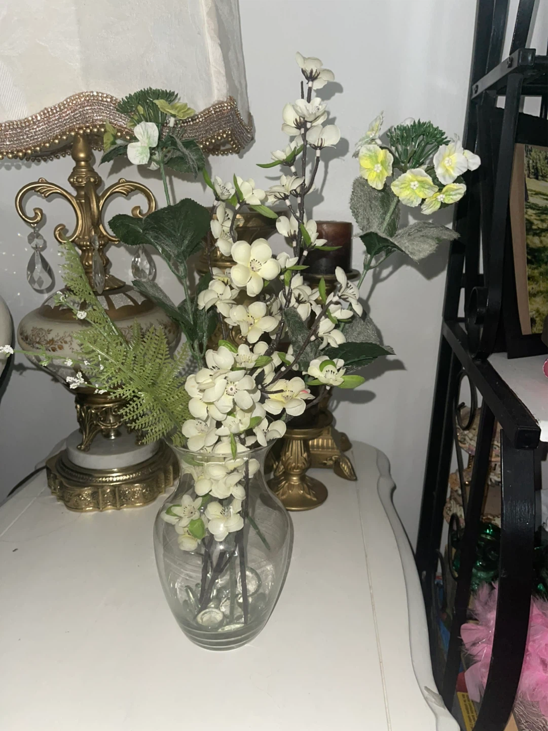 Fake Flowers and Vase - photo 3