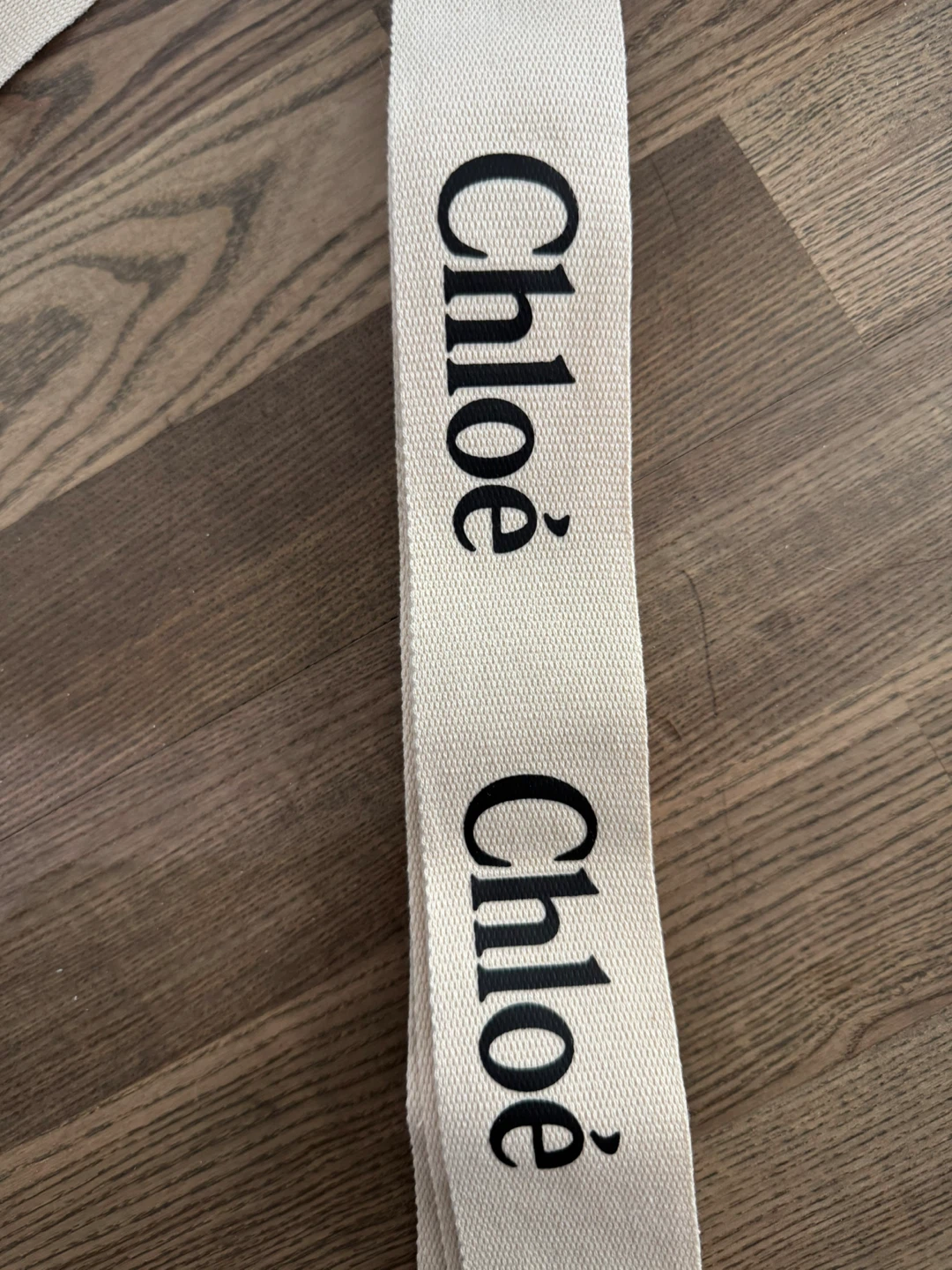 Chloé Logo Canvas Bag Strap - photo 4
